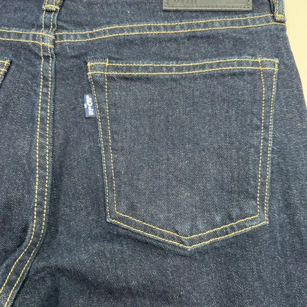 Levi's Made & Crafted Stem Flare Jeans Blue Anthro Mid Rise Boho Casual Size 27