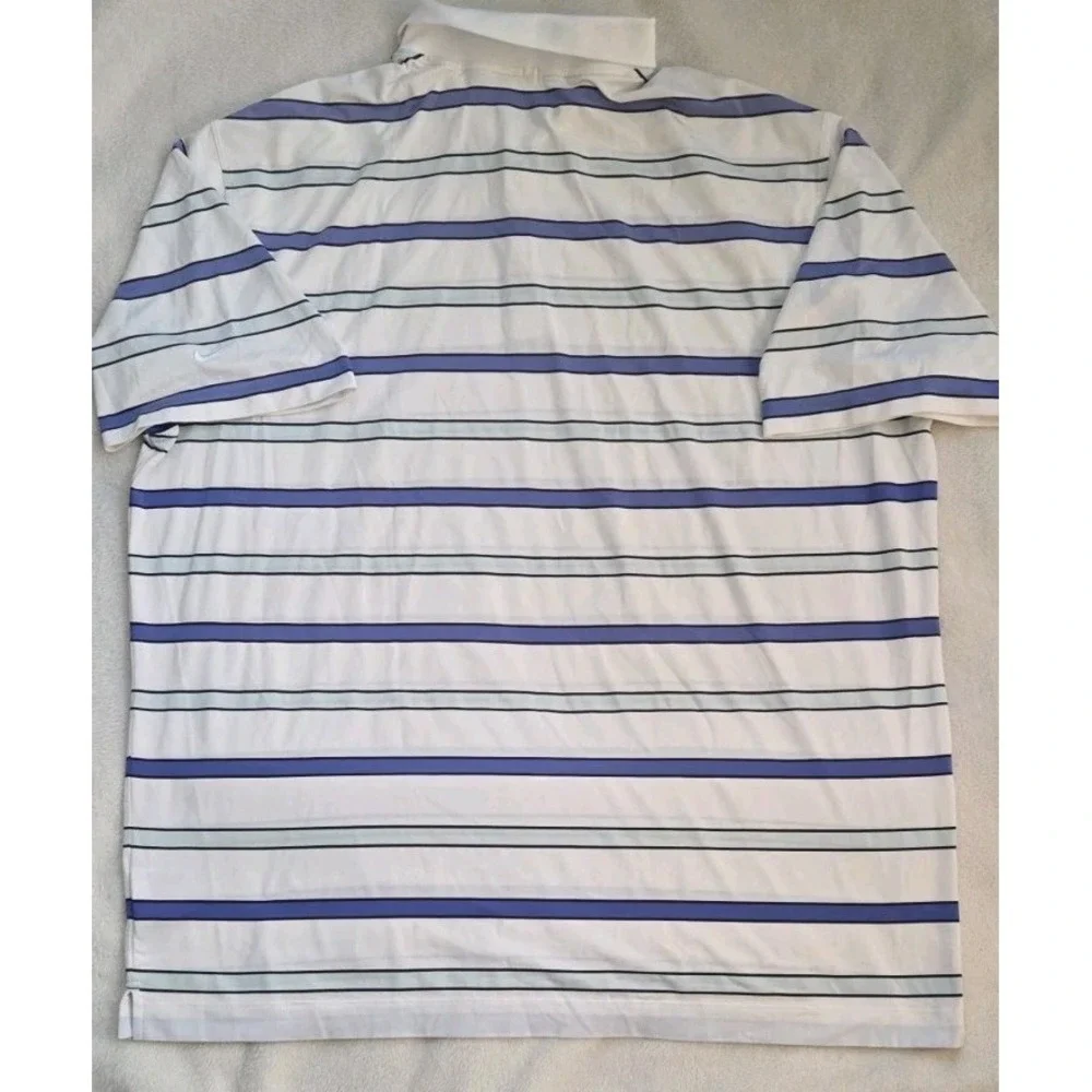 NIKE GOLF TOUR PERFORMANCE MENS SHORT SLEEVE STRIPED POLO SIZE XXL