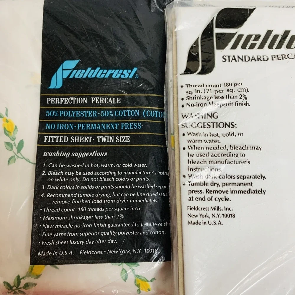 Fieldcrest vtg percal