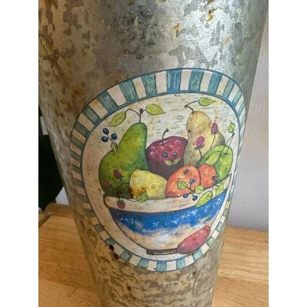 Create a Craft Galvanized Vase decor