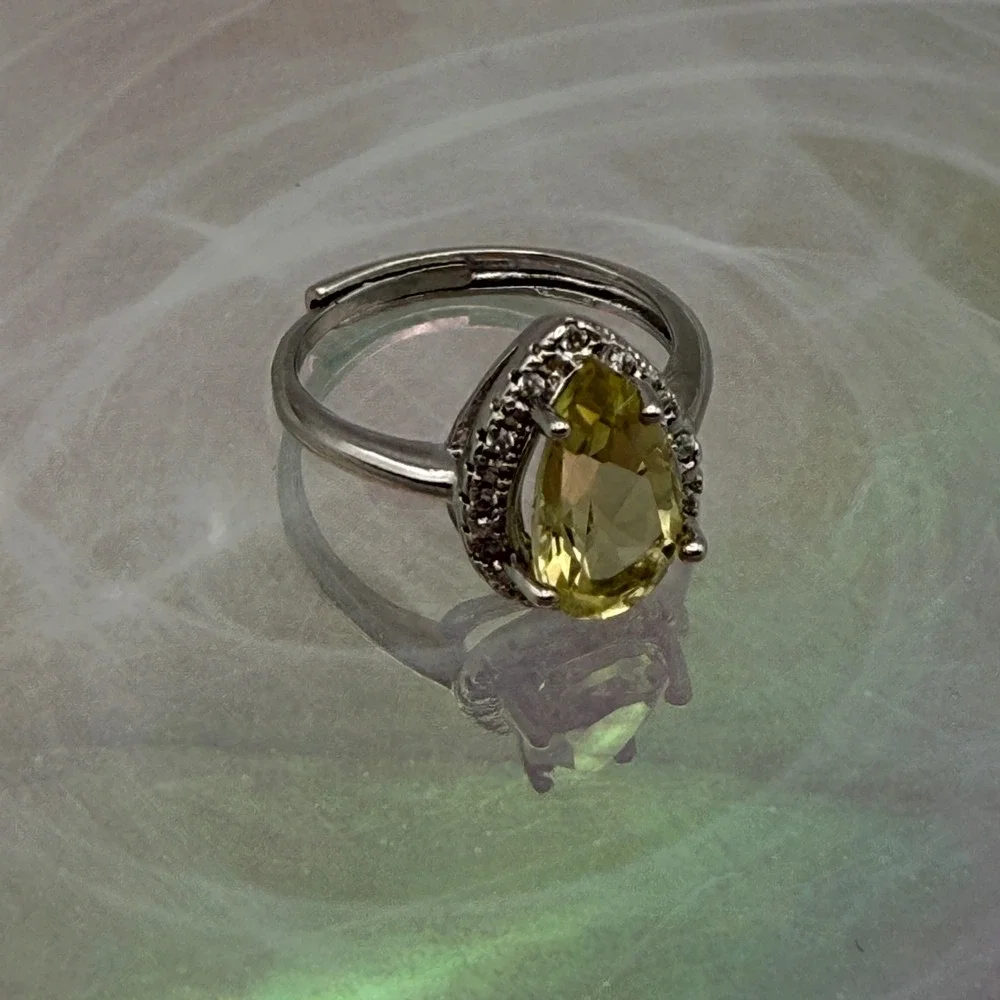 elegant teardrop
