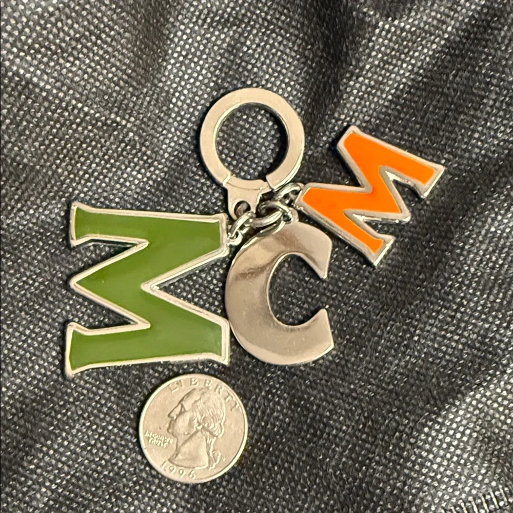 MCM bag charm