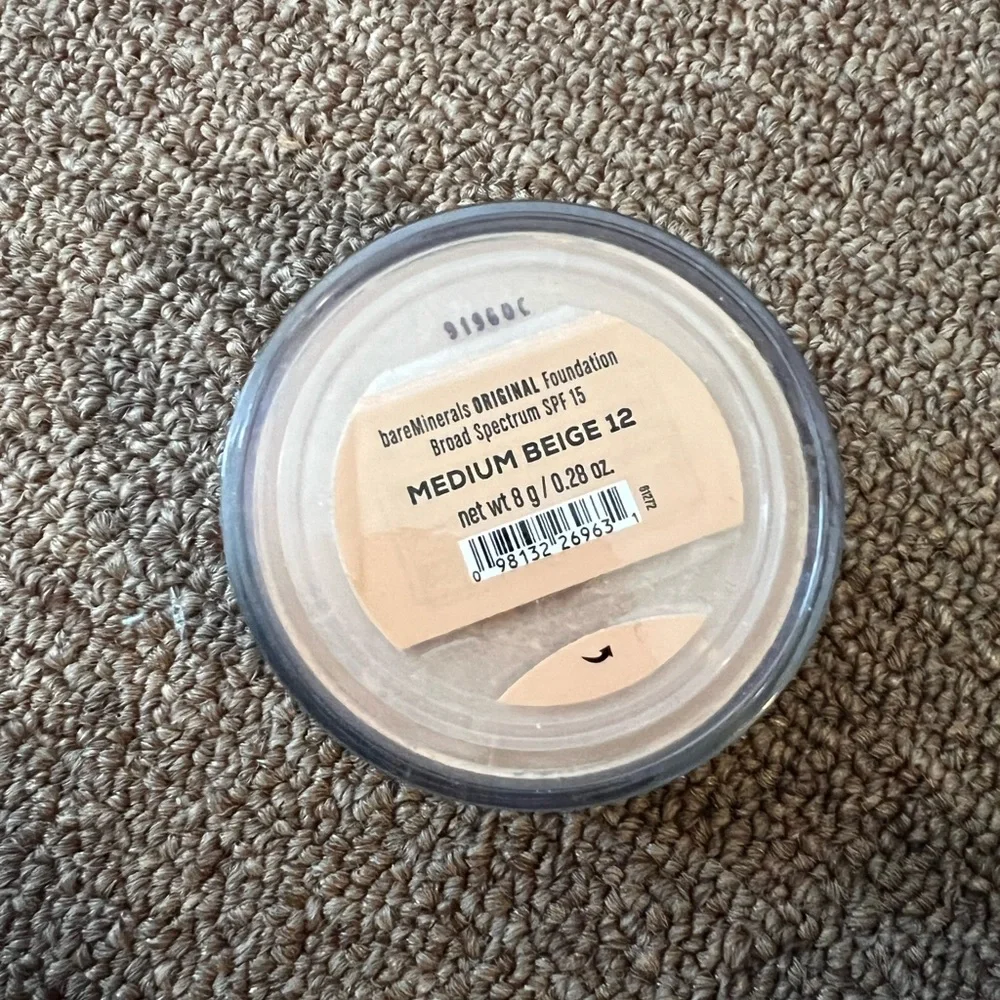 Bareminerals Original Foundation MEDIUM BEIGE 12 NWOB