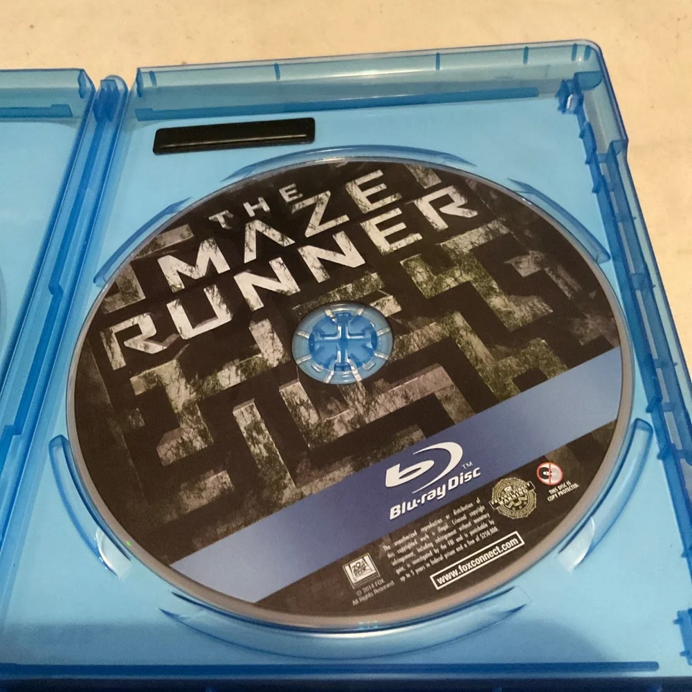 Blu Ray Disc -The Maze Runner. V46