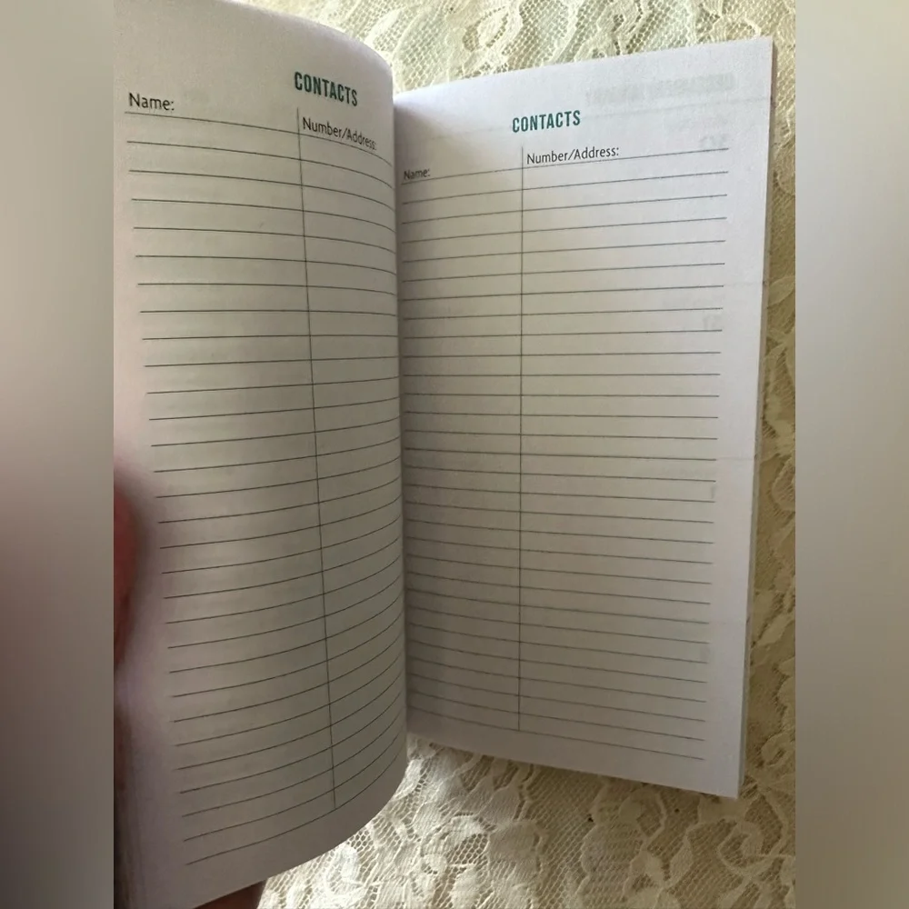 N/A planner appointment pocket