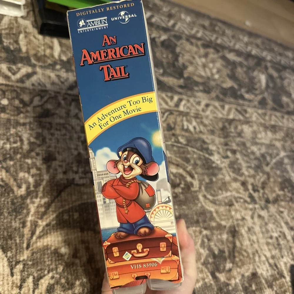 An American Tail & Fievel Goes West Special Box Set VHS By Steven Spielberg