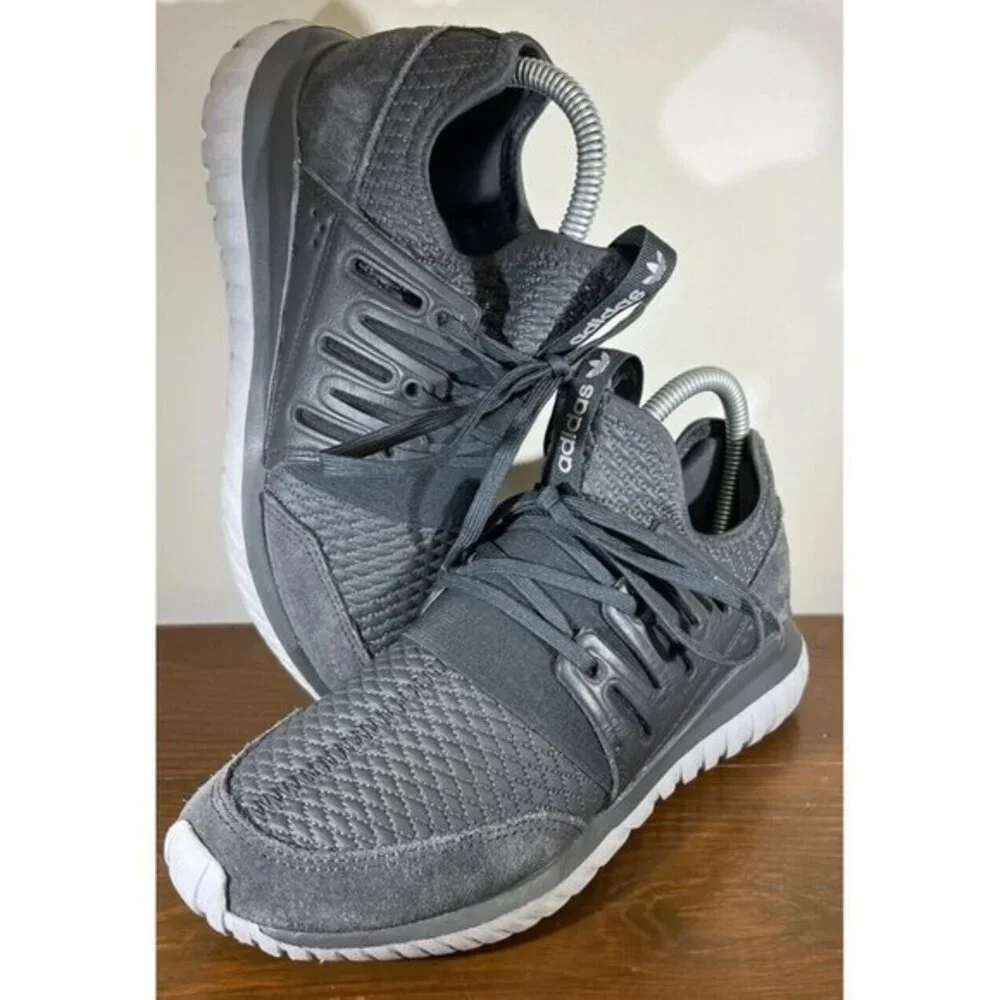 Adidas Originals Tubular Radial‎ Gray Men’s 5 Trainers Sneakers BB2399