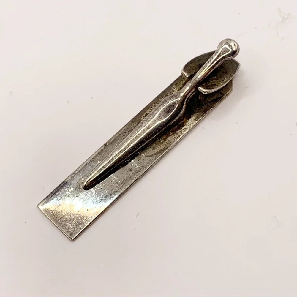 Vintage silver men’s enamel