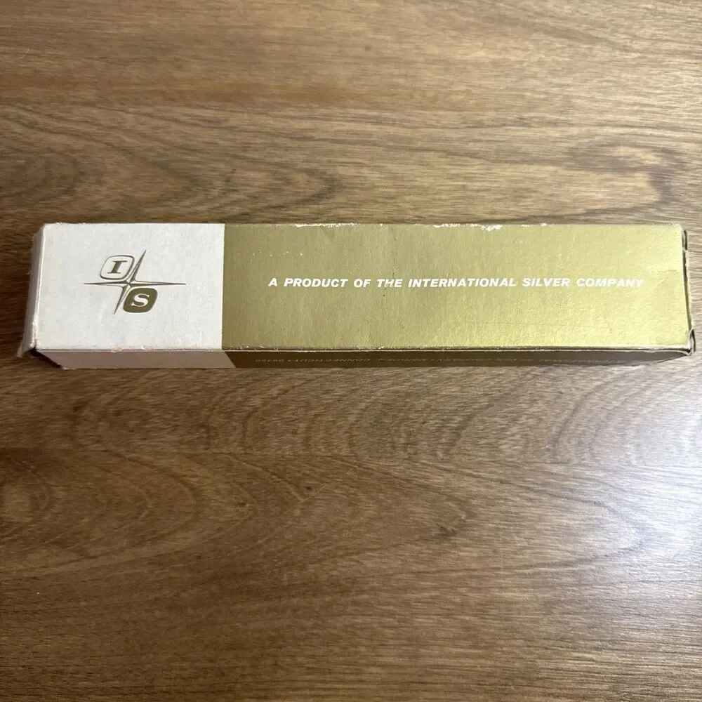 Vtg International Silver Co Rogers Gold Golden Dawn Place setting Replacement