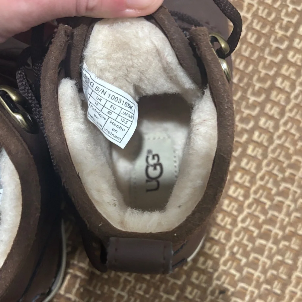 UGG Chocolate Brown Kids Boots