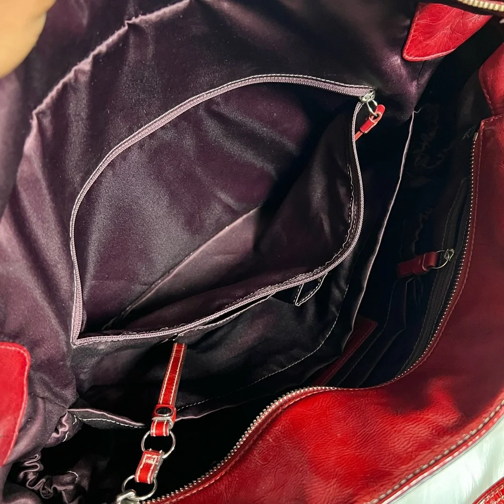 Coach stylish red