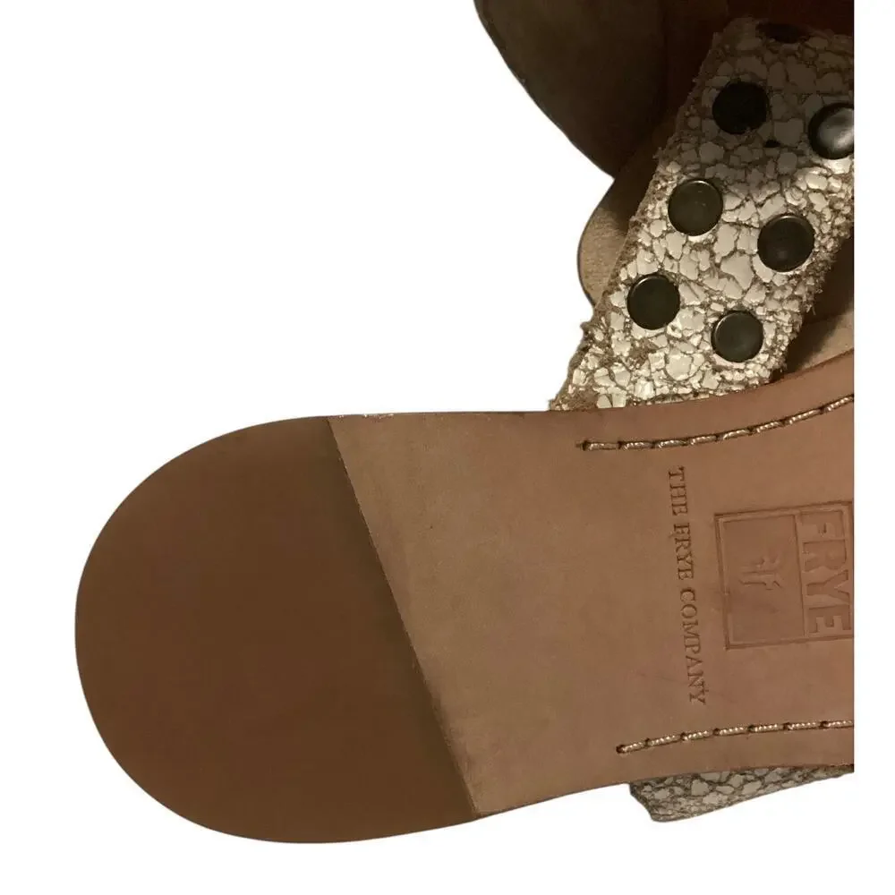 FRYE white brown
