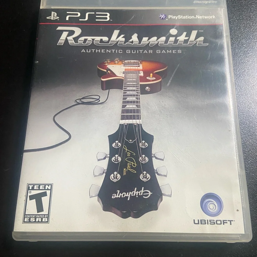 Rocksmith PS3 Game by Ubisoft Sony Play Station 3 Tested (B1)