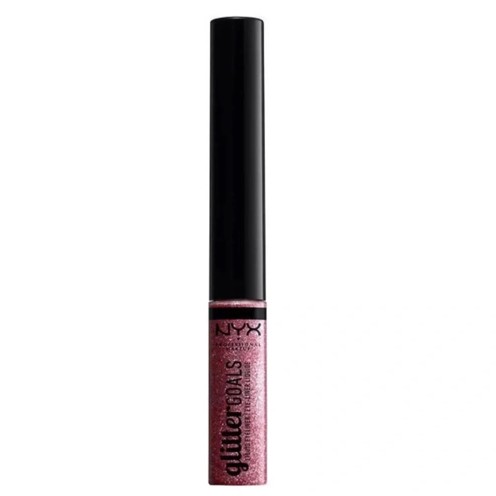 NYX Glitter Goals Liquid Eyeliner Quartzy Pink Purple Shimmer New in Box