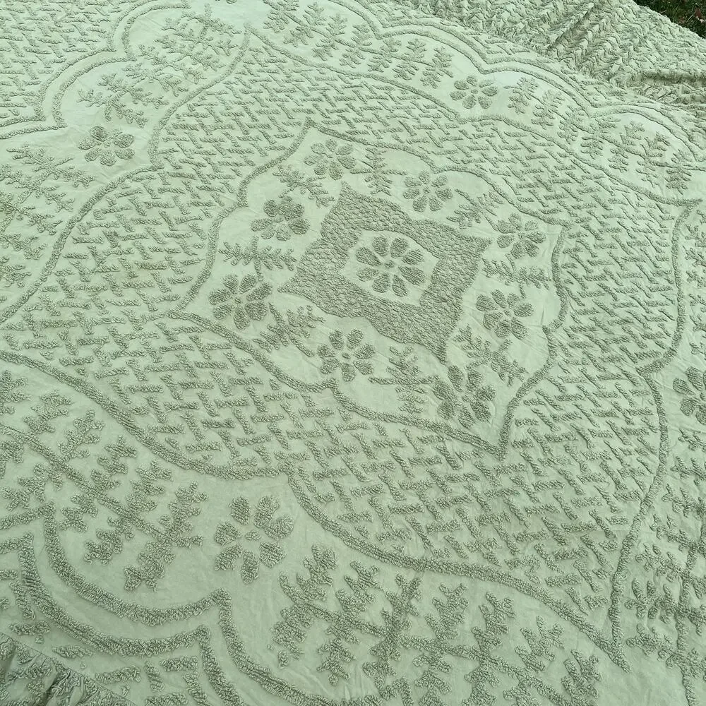 Vintage chenille bedspread