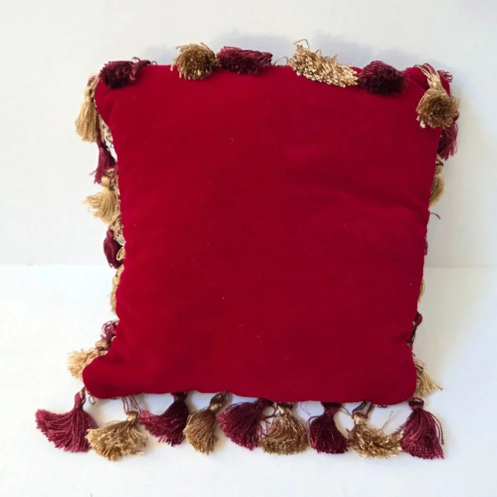 Handmade christmas needlepoint