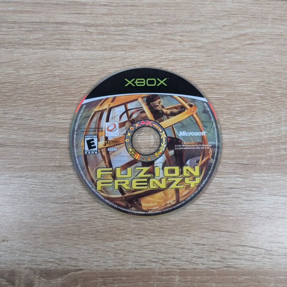 Fuzion Frenzy (Microsoft Xbox, 2001) – Disc Only – Untested
