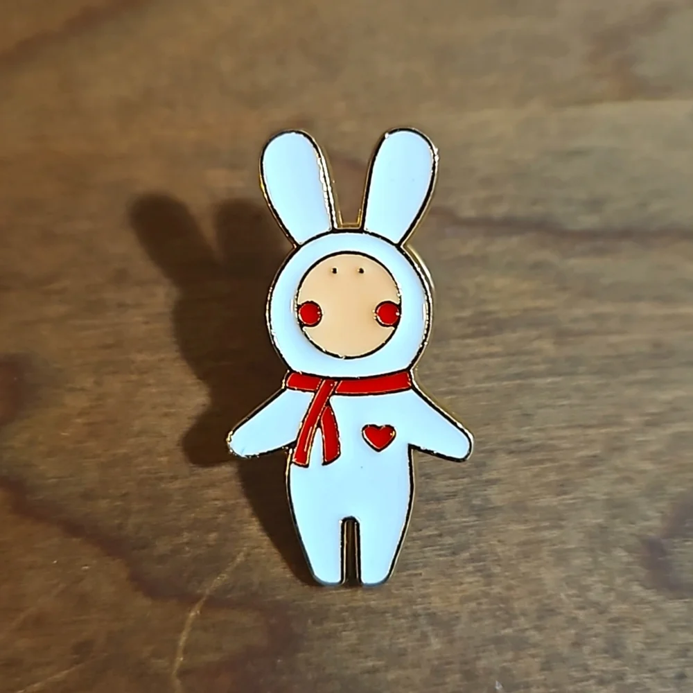 Hand Crafted white bunny
