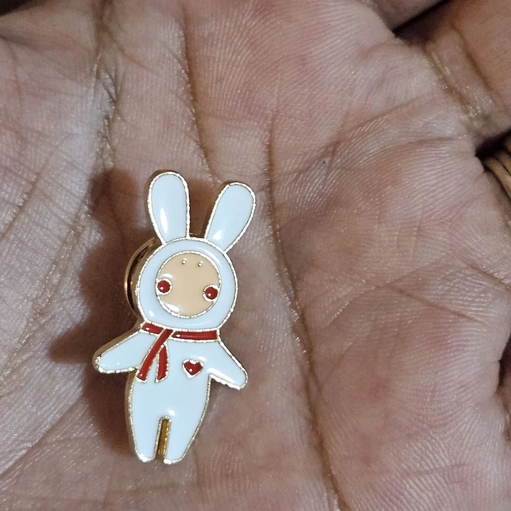 Hand Crafted white bunny
