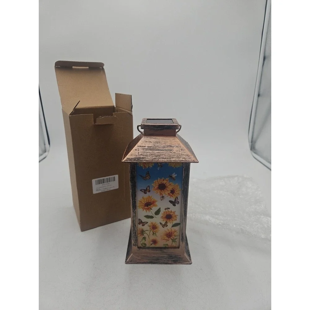 Sunflower solar lanterns