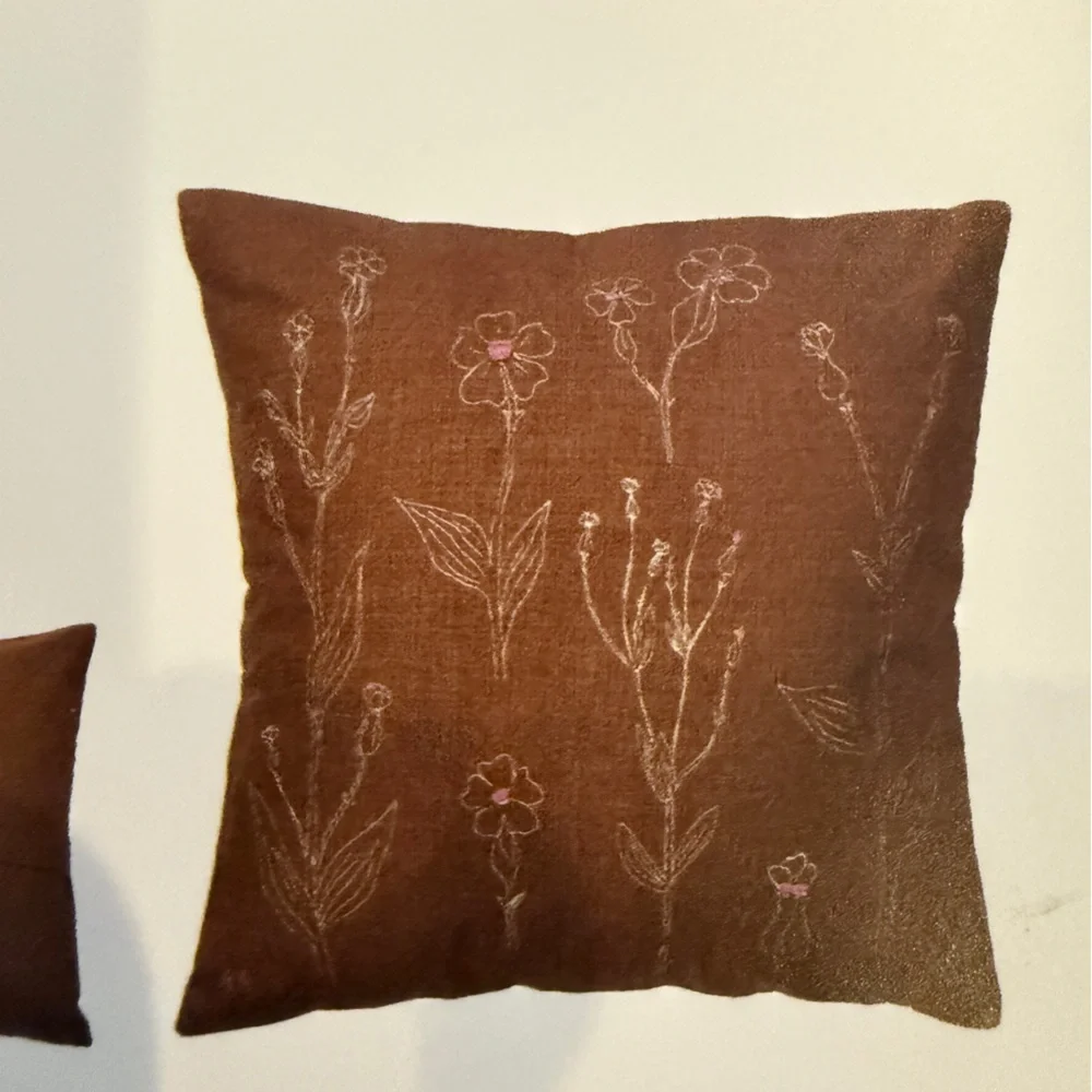 IKEA brown cushion
