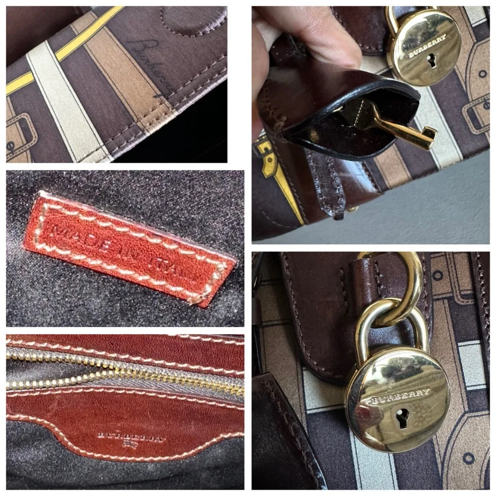 Burberry authentic brown
