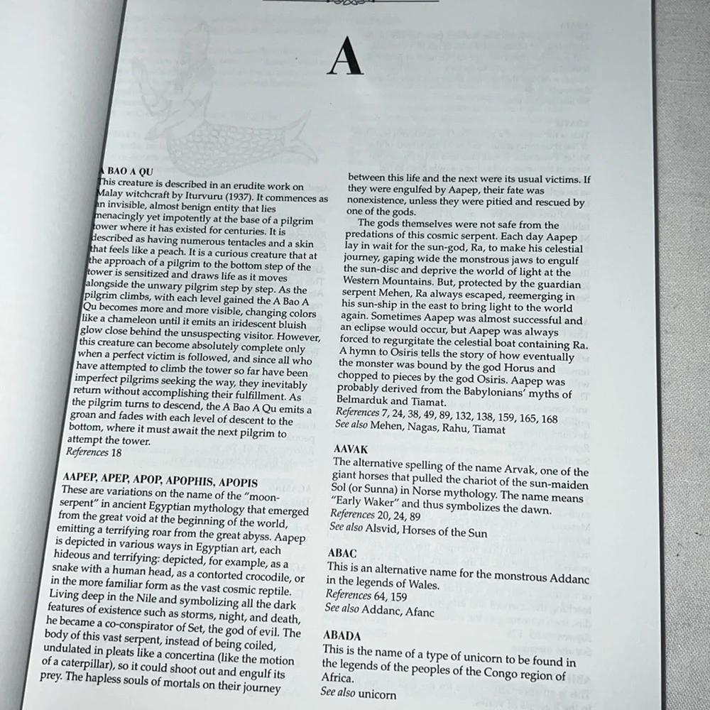 GIANTS, MONSTERS & DRAGONS AN ENCYCLOPEDIA OF FOLKLORE, LEGEND AND MYTH BOOK