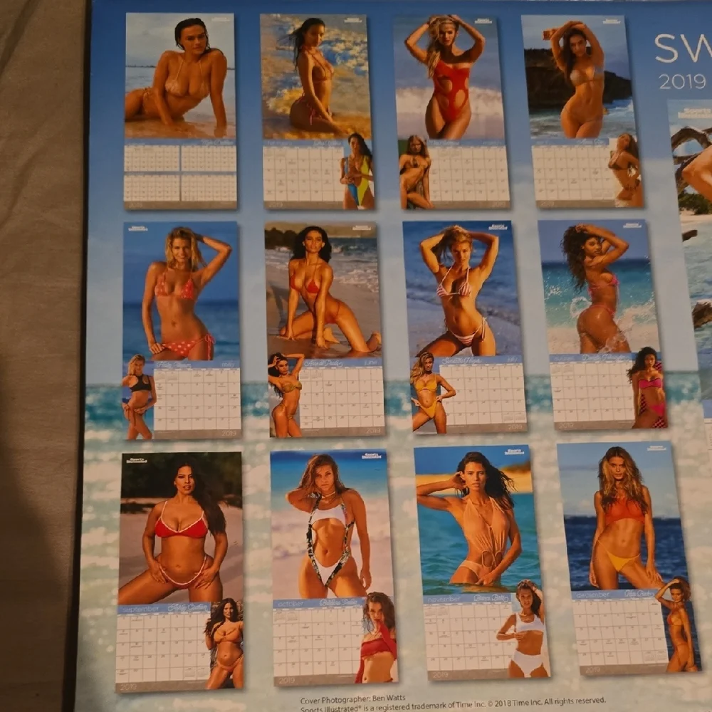 Sports Illustrated Swim stylish calendar