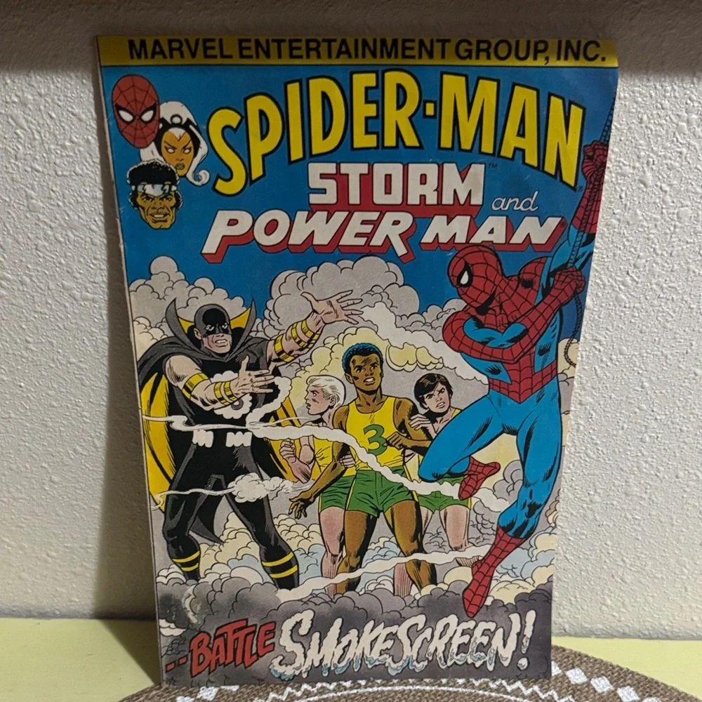 Vintage Spider-Man Marvel Cancer Society Comic