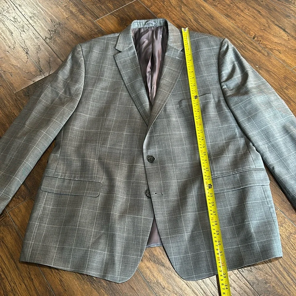 Lauren Ralph Lauren Plaid Pinstripe Men's Blazer 50R