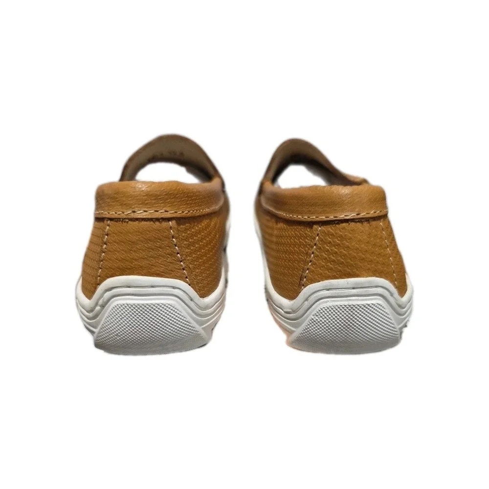 Driver Club Usa Size 13.5 Kid San Diego Mocassins, Tan Napa