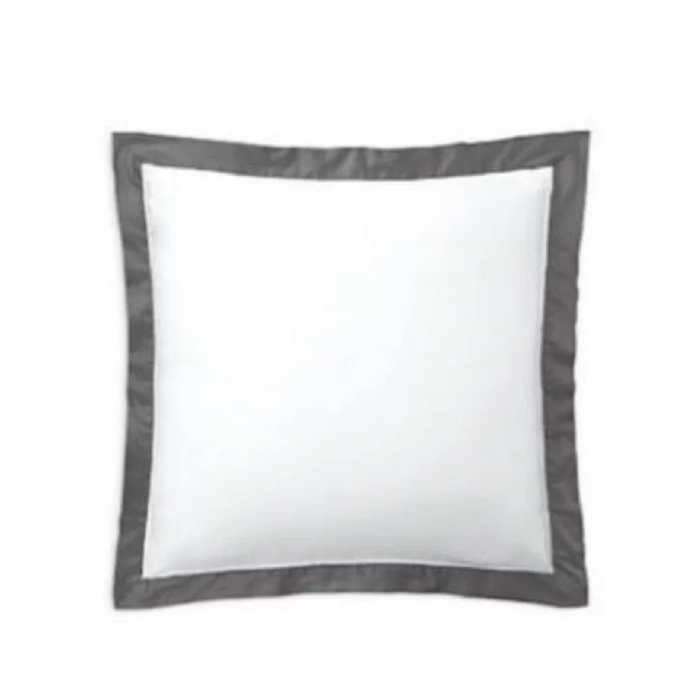 2 Ralph Lauren Home Organic Sateen Border Euro Sham 26