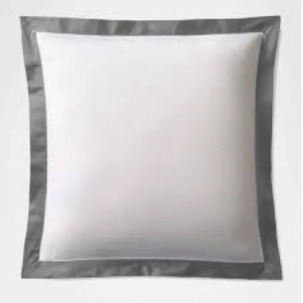 2 Ralph Lauren Home Organic Sateen Border Euro Sham 26