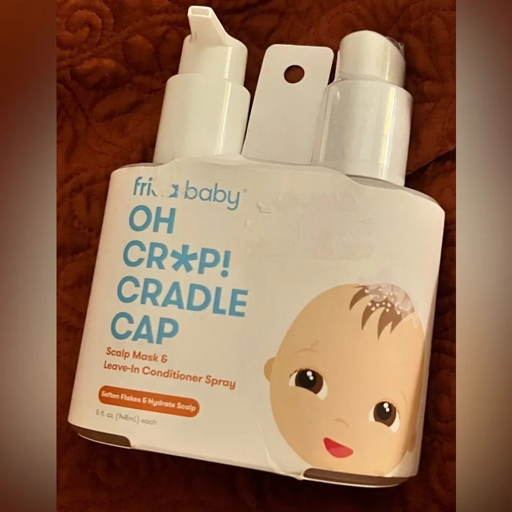 Frida Baby FlakeFixer Cradle Cap Scalp Spray + Scalp Mask Duo - 5 fl oz/2pc