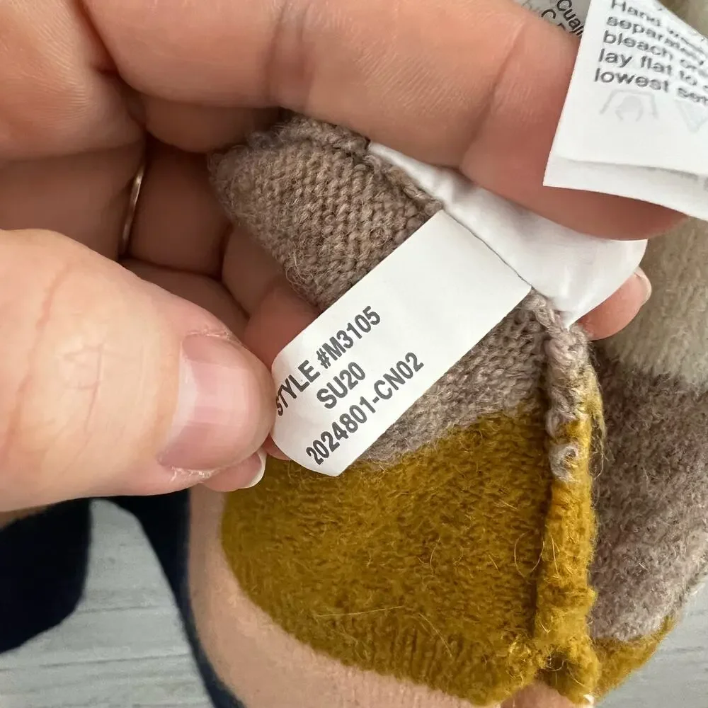 Madewell striped open