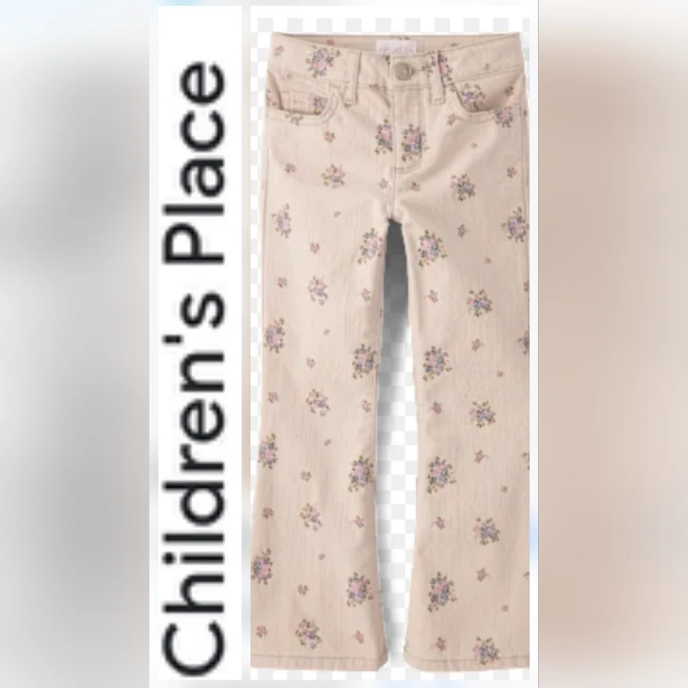 The Children's Place Floral Print Jeans