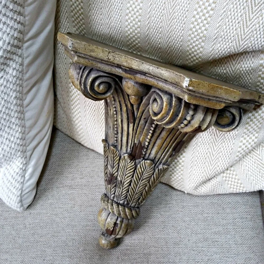EXQUISITE Vintage INSPIRED Ornate WALL SHELF