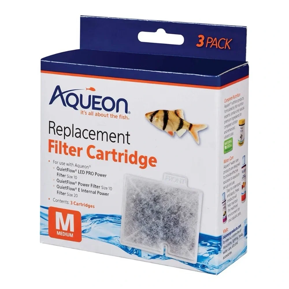 Aqueon Replacement Filter Cartridge 3-Pack