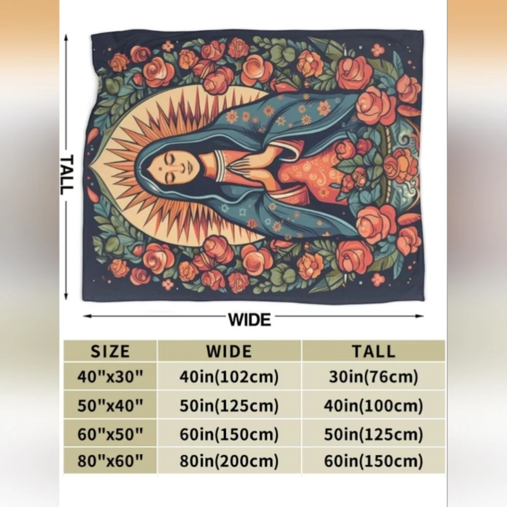 Homieblanket virgin mary