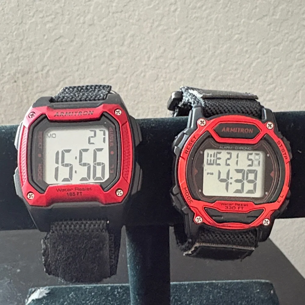 Armitron pair smartwatches