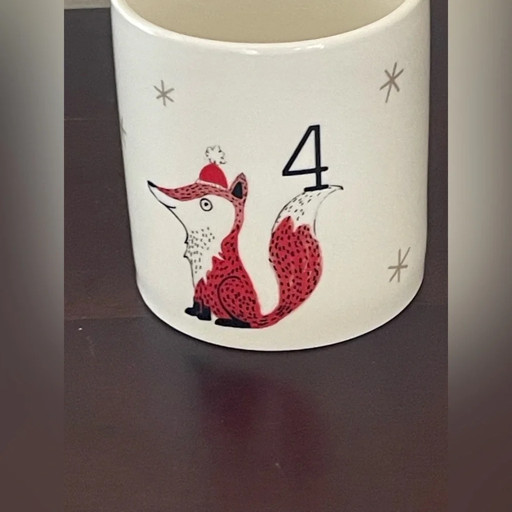 BNWT- IHR “Merry Christmas My Deer” Holiday Cups Set of 4, Incredibly Versatile