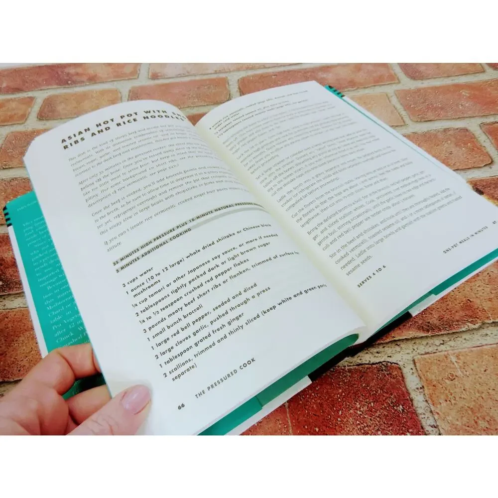 Cookbook pressured cook