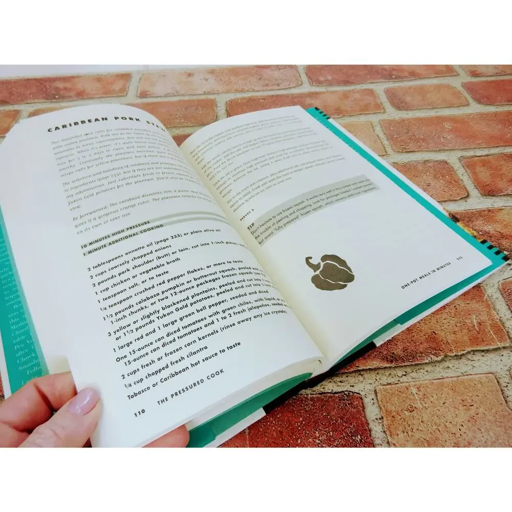 Cookbook pressured cook