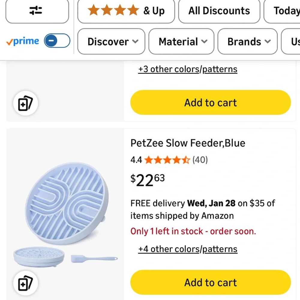Dog/cat slow Feeder