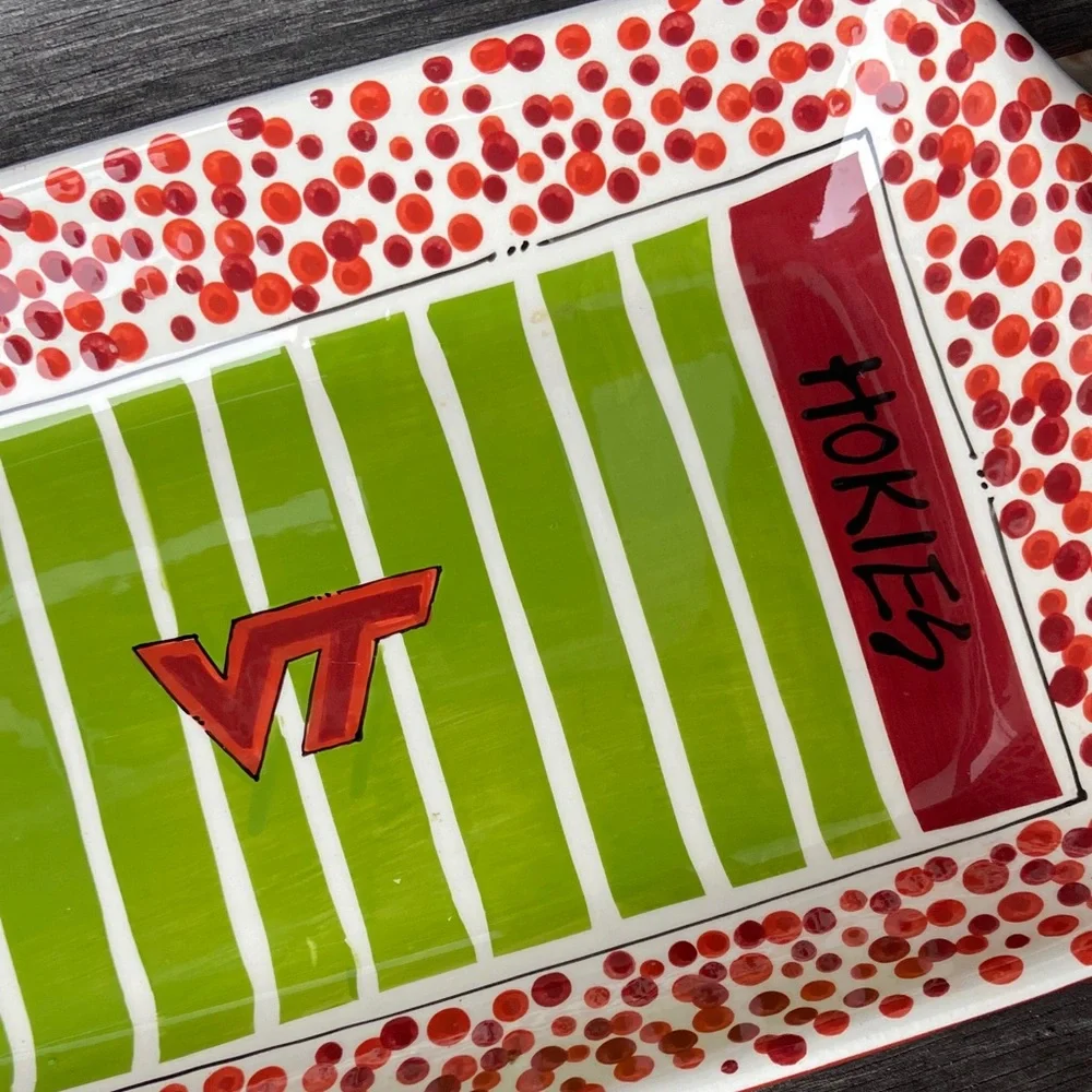 Virginia Tech Hokies casserole dish
