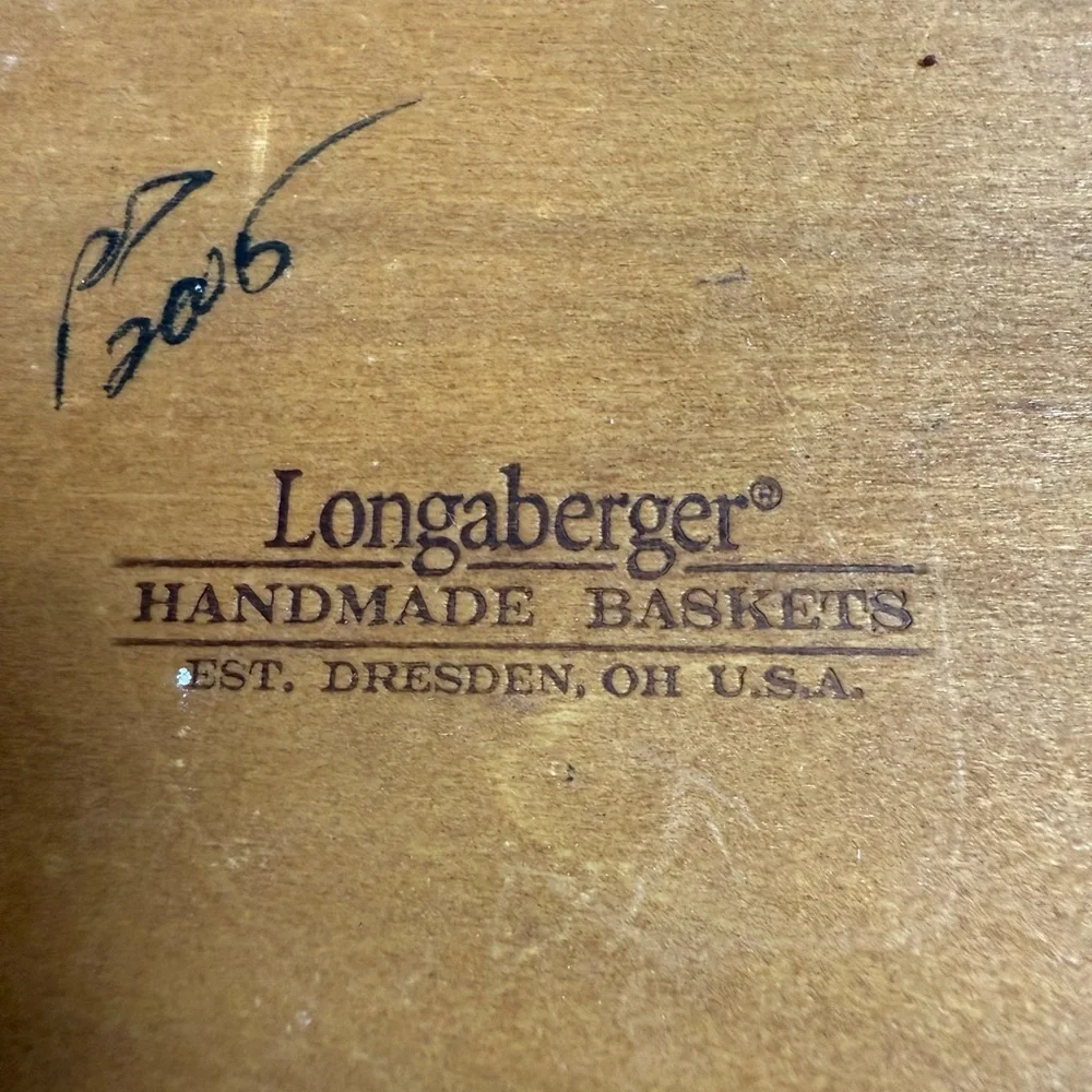 Longaberger elegant basket