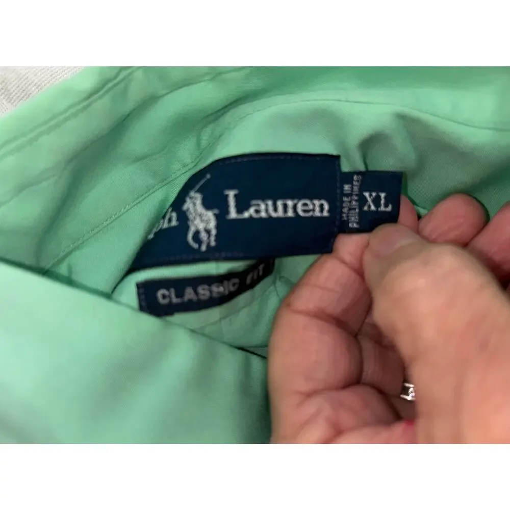 Ralph Lauren xl green classic