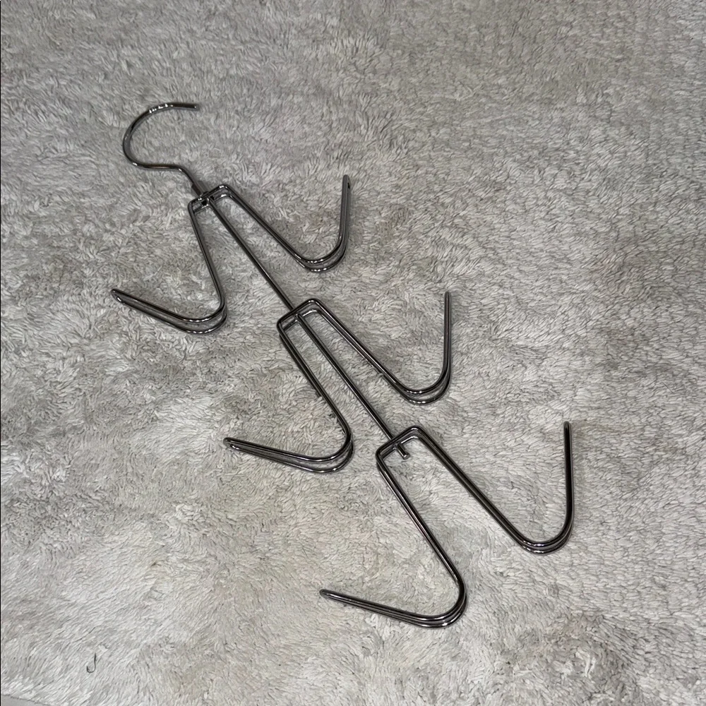 Metallic Multi-Tier Purse Hanger