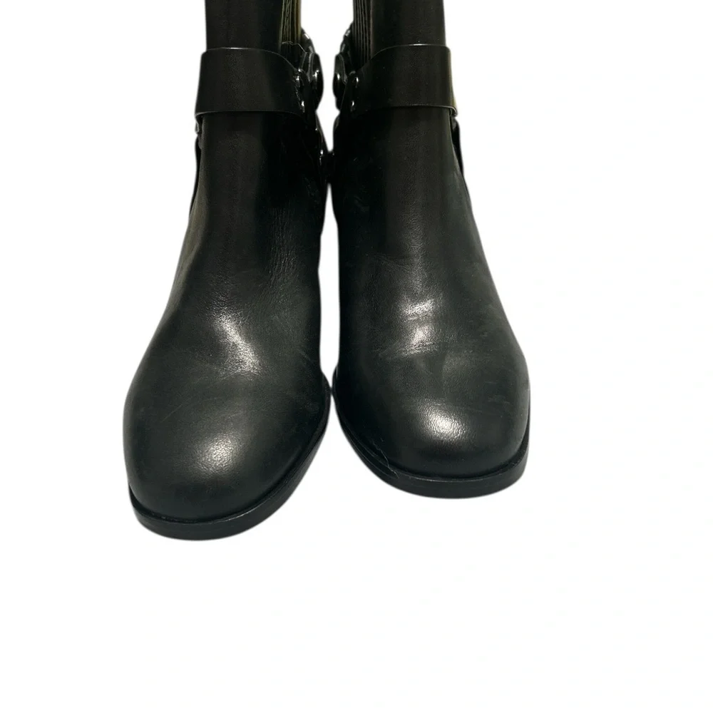 Sam Edelman, Dalma. Black Leather Ankle Boots