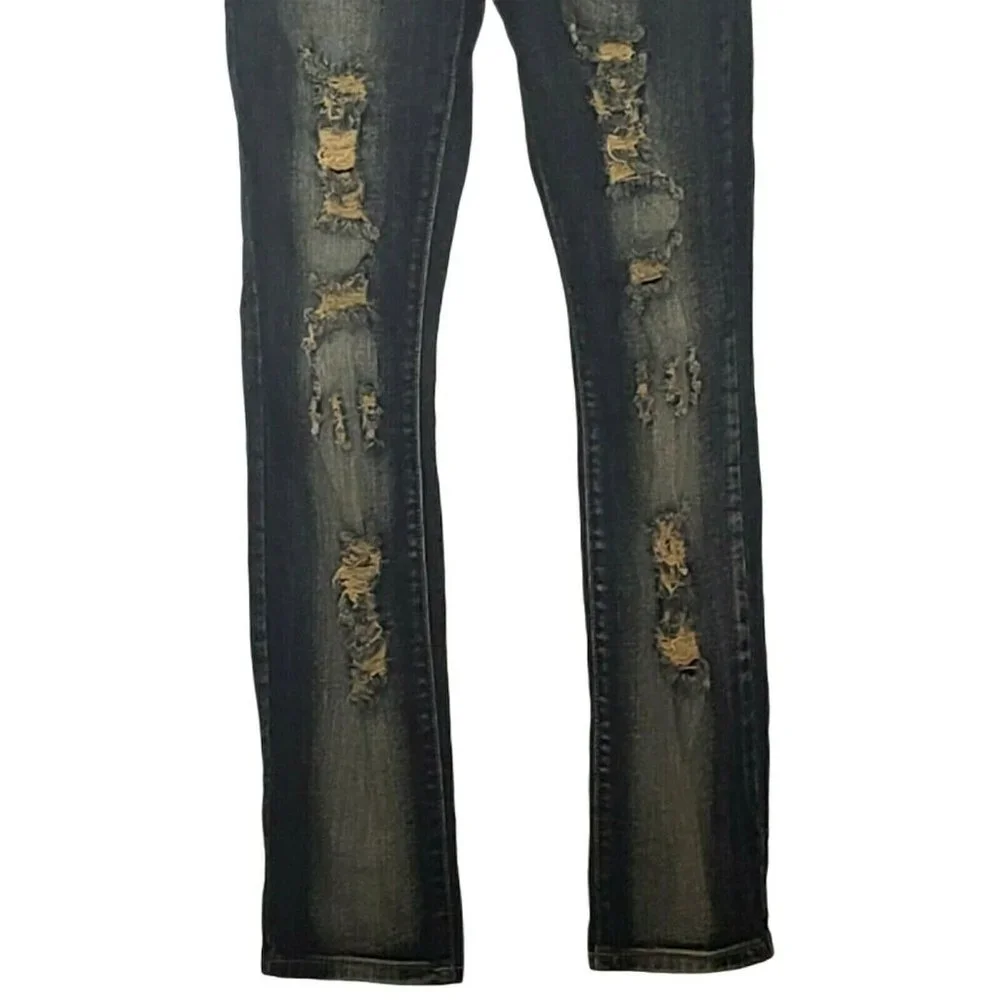 VIP Jeans heavily distressed